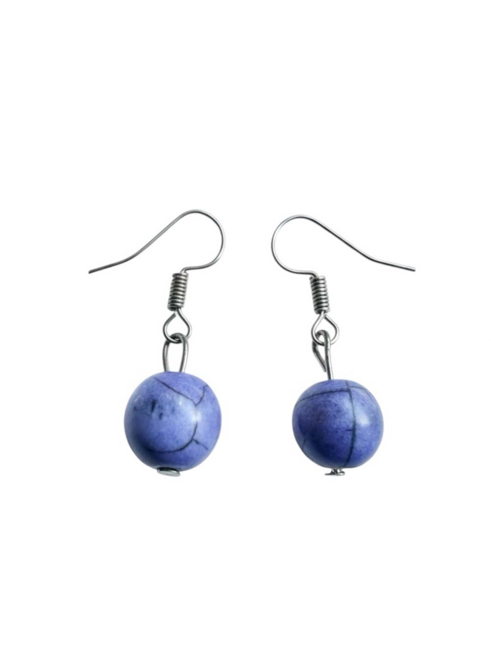 🔃Purple Stone Dangle Earrings